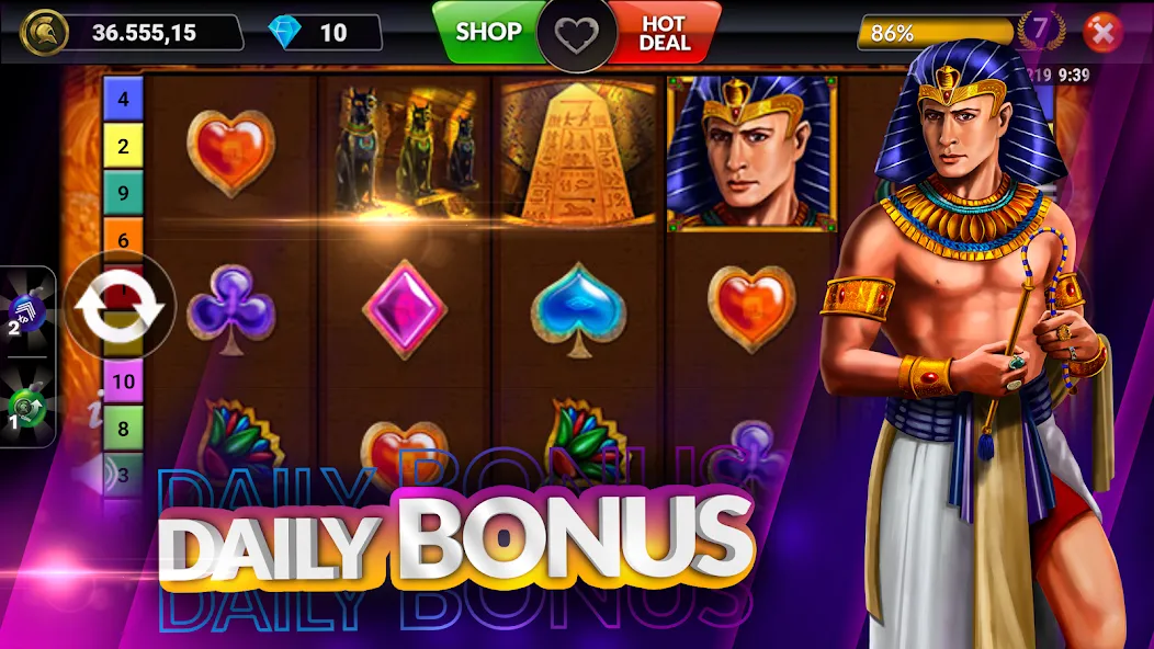 SpinArena Online Casino Slots (СпинАрена Онлайн Казино Слоты)  [МОД Mega Pack] Screenshot 4