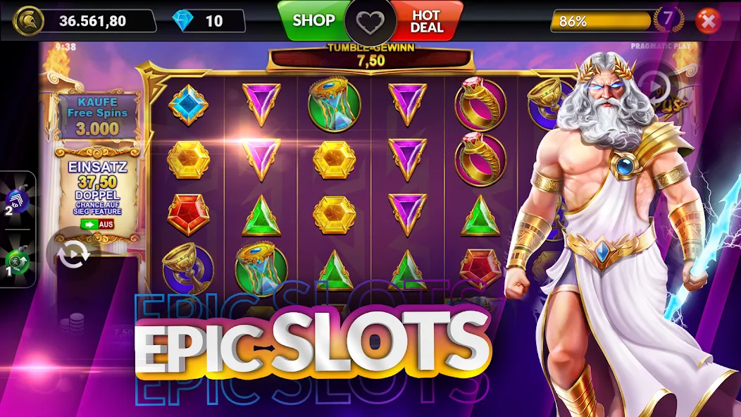 SpinArena Online Casino Slots (СпинАрена Онлайн Казино Слоты)  [МОД Mega Pack] Screenshot 5