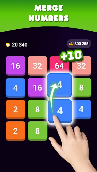 2048: Puzzle Game! Merge Block (Две тысячи сорок восемь)  [МОД Меню] Screenshot 1