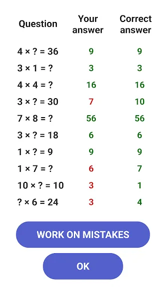 Multiplication Games Math quiz  [МОД Бесконечные деньги] Screenshot 4