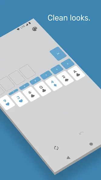 Solitaire - The Clean One (Солитер)  [МОД Бесконечные деньги] Screenshot 2
