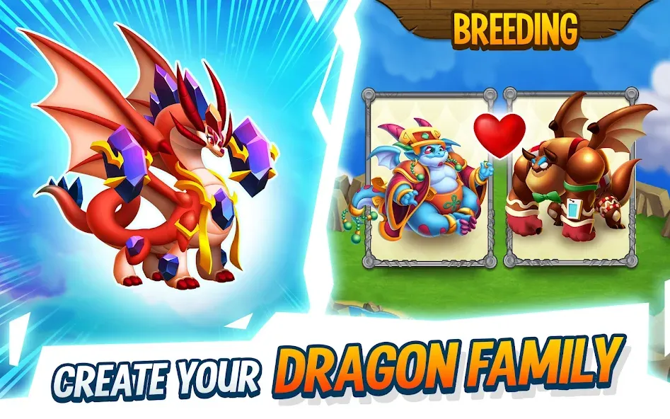 Dragon City: Mobile Adventure  [МОД Mega Pack] Screenshot 5