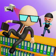 Взломанная Escape The Office (Эскейп зе Офис)  [МОД Много монет] - полная версия apk на Андроид