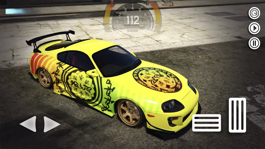 Tokyo Supra Drift Simulator  [МОД Все открыто] Screenshot 5