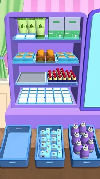 Fill Up Fridge：Organizing Game  [МОД Меню] Screenshot 2