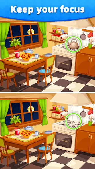 Differences, Find Difference  [МОД Бесконечные монеты] Screenshot 4