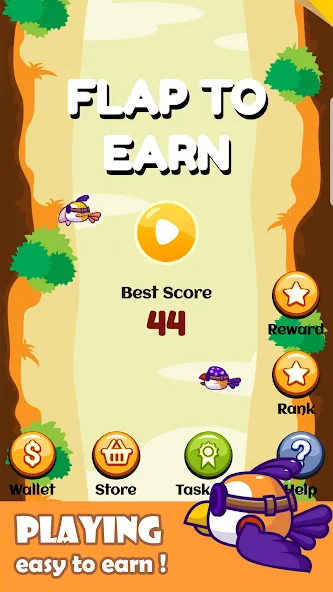 Flap To Earn (Флап Ту Ирн)  [МОД Menu] Screenshot 1