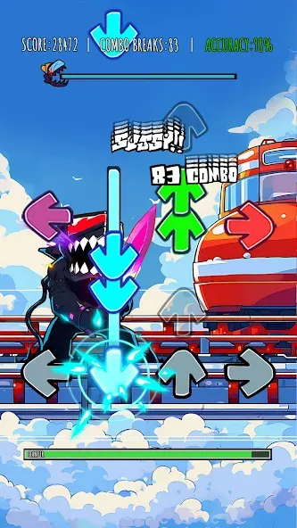 Music Rhythm Battle Night  [МОД Бесконечные деньги] Screenshot 5