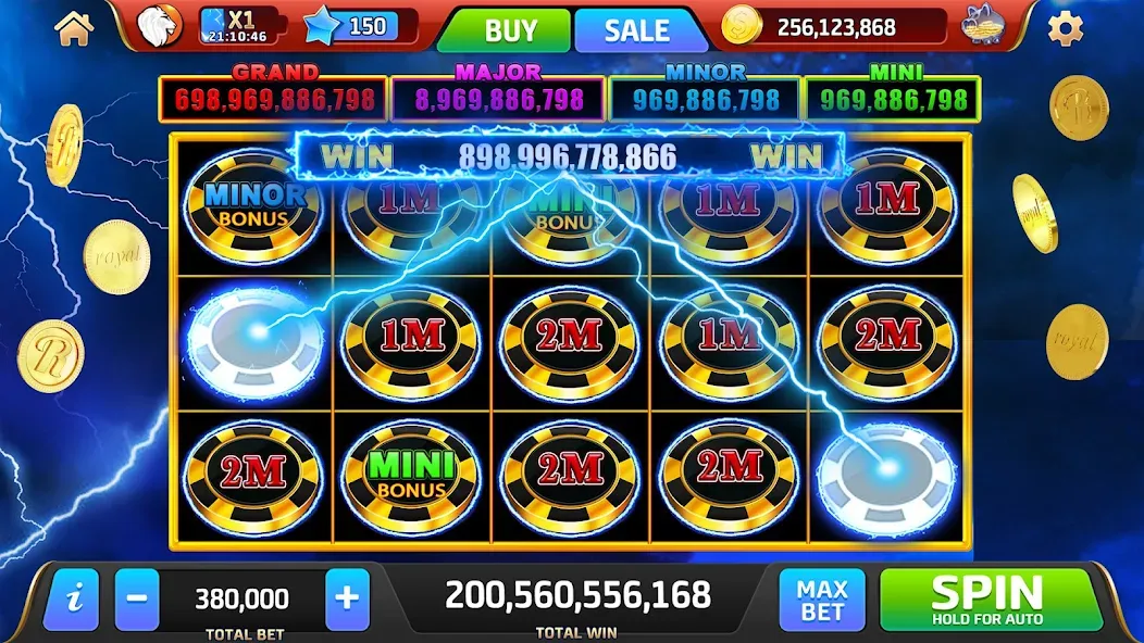 Royal Jackpot Casino Machines (Роял Джекпот Казино Машины)  [МОД Все открыто] Screenshot 3