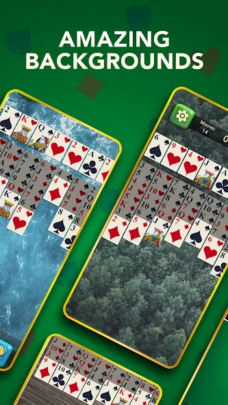 FreeCell Classic Card Game (ФриСел Классическая карточная игра)  [МОД Unlimited Money] Screenshot 2