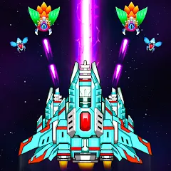 Взломанная Galaxy Attack - Alien Shooter (Гэлэкси аттак)  [МОД Много денег] - последняя версия apk на Андроид