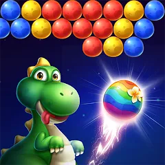 Взлом Bubble Shooter Primitive Eggs (Бабл Шутер Примитивные Яйца)  [МОД Много денег] - последняя версия apk на Андроид