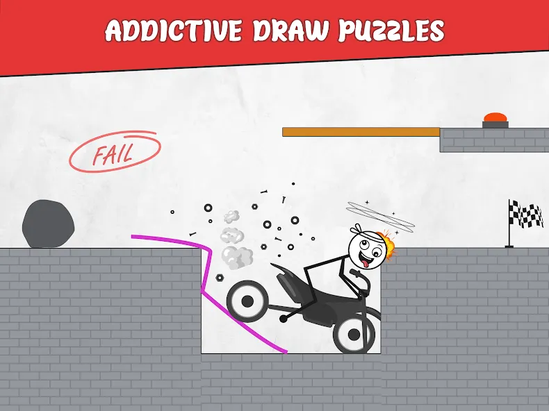 Draw Bridge: Puzzle Games (Дроу Бридж)  [МОД Все открыто] Screenshot 3