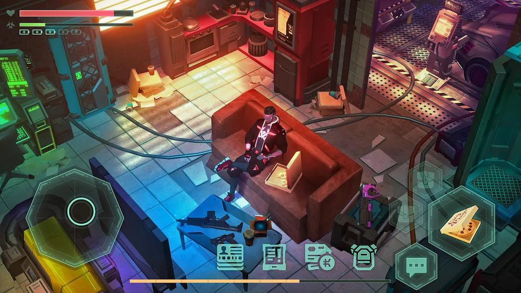 Cyberika: Action Cyberpunk RPG (Сайберика)  [МОД Много денег] Screenshot 2