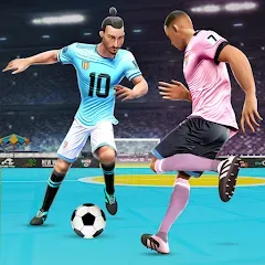 Взлом Indoor Futsal: Football Games (Индор Футзал)  [МОД Mega Pack] - полная версия apk на Андроид