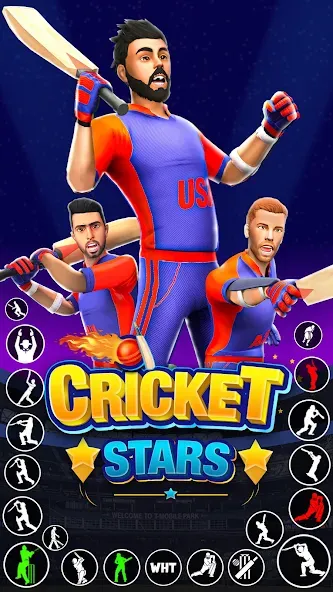 Play Cricket Games (Плей Крикет Геймс)  [МОД Меню] Screenshot 4