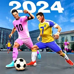 Скачать взломанную Street Football: Futsal Games (Стрит Футбол)  [МОД Mega Pack] - последняя версия apk на Андроид