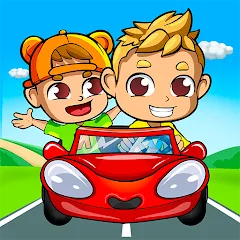 Скачать взломанную Vlad and Niki: Car Games  [МОД Menu] - стабильная версия apk на Андроид