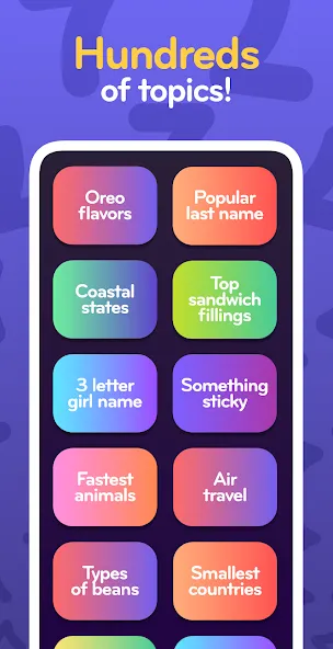 Top 7 - family word game  [МОД Все открыто] Screenshot 4