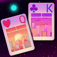 Скачать взломанную FLICK SOLITAIRE - Card Games (ФЛИКК)  [МОД Unlocked] - последняя версия apk на Андроид