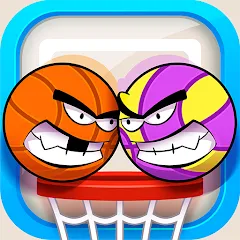 Взломанная Your Balls: Basketball Game (Йоур Баллс)  [МОД Бесконечные деньги] - полная версия apk на Андроид