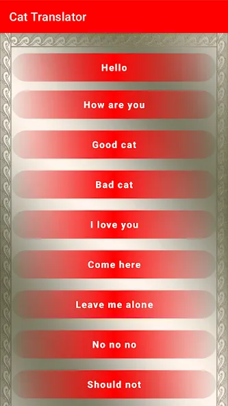 Translator for Cats Prank  [МОД Menu] Screenshot 2