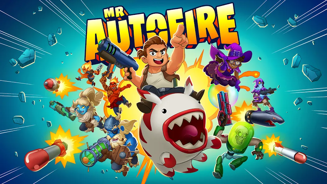 Mr Autofire (Мистер Отофайр)  [МОД Много монет] Screenshot 5