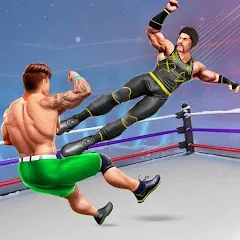 Скачать взломанную Tag Team Wrestling Game (Таг Тим Реслинг Гейм)  [МОД Unlocked] - последняя версия apk на Андроид