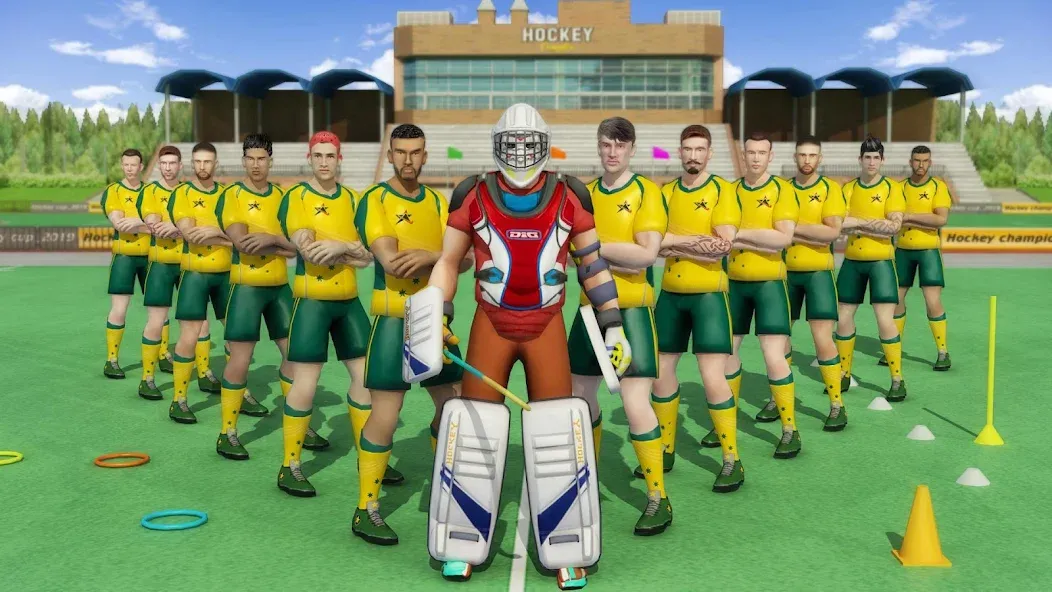 Field Hockey Game (Филдхоккей игра)  [МОД Menu] Screenshot 4