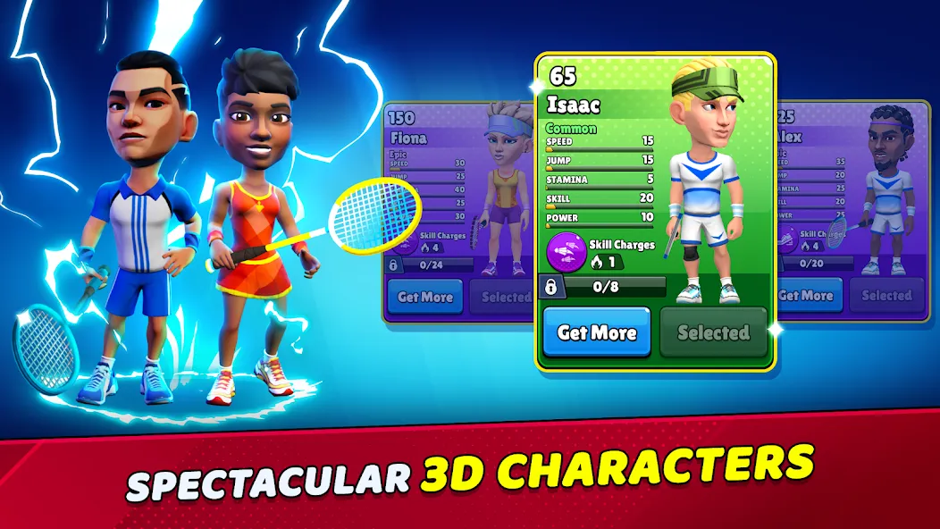 Badminton Clash 3D (Бадминтон Клаш 3D)  [МОД Unlocked] Screenshot 5