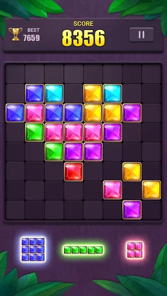 Block Puzzle: Jewel Blast Game  [МОД Unlocked] Screenshot 1