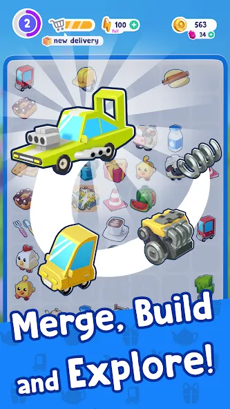 Merge Mayor - Match Puzzle (Мэрдж Мэер)  [МОД Unlimited Money] Screenshot 5