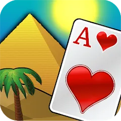 Взлом Pyramid Solitaire - Egypt (Пирамиды пасьянс)  [МОД Много денег] - последняя версия apk на Андроид