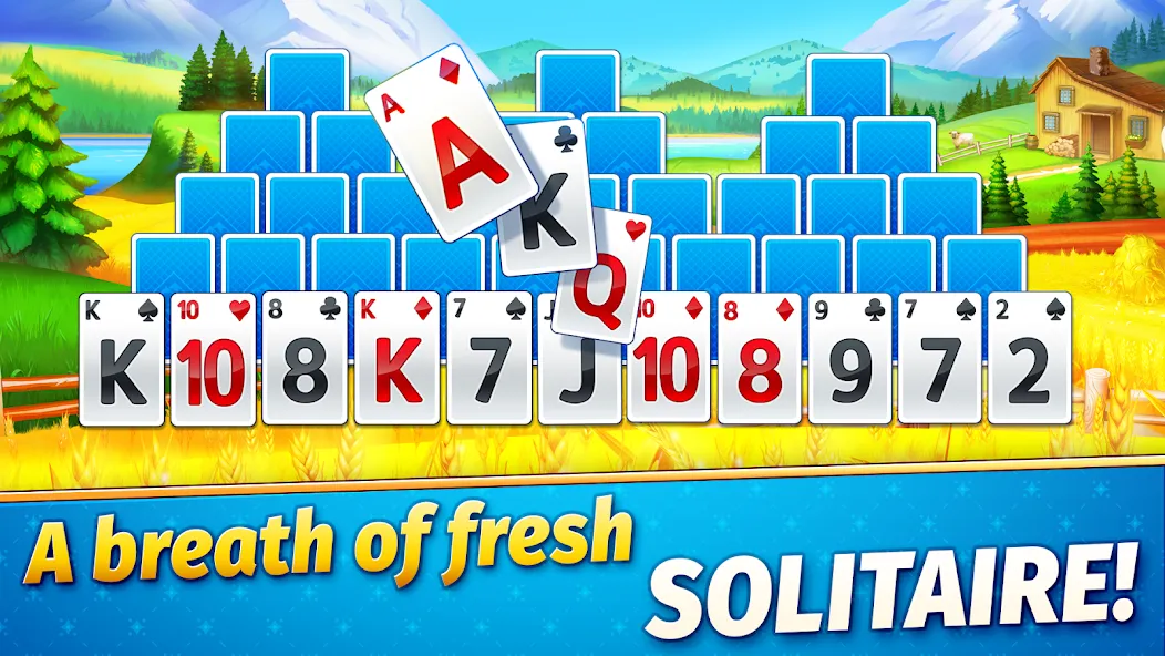 Solitaire Golden Prairies  [МОД Mega Pack] Screenshot 1