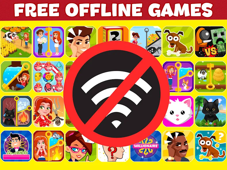 Offline Games: don't need wifi  [МОД Бесконечные монеты] Screenshot 5