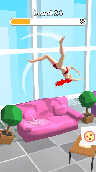 Human Flip: Jump Master Game (Хуман Флип)  [МОД Все открыто] Screenshot 1