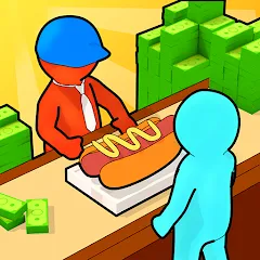 Взлом My Idle Supermarket Simulator (Мой Айдл Стор)  [МОД Бесконечные деньги] - полная версия apk на Андроид