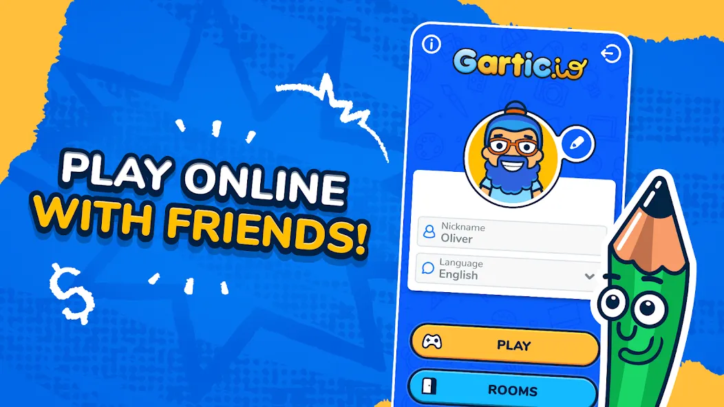 Gartic.io - Draw, Guess, WIN  [МОД Mega Pack] Screenshot 2