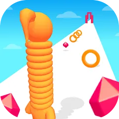 Скачать взломанную Long Neck Run (Лонг Нек Ран)  [МОД Меню] - последняя версия apk на Андроид