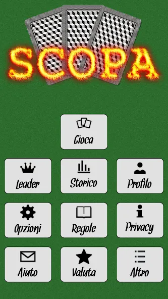 Scopa (Скопа)  [МОД Бесконечные монеты] Screenshot 1