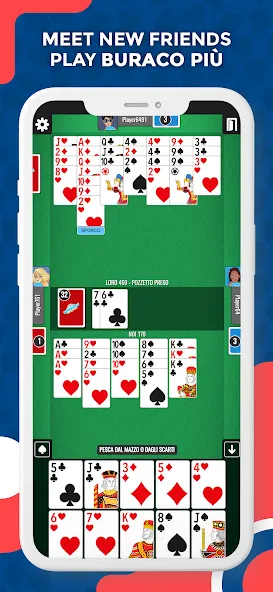 Buraco Plus - Card Games (Бурако Плюс)  [МОД Unlocked] Screenshot 1