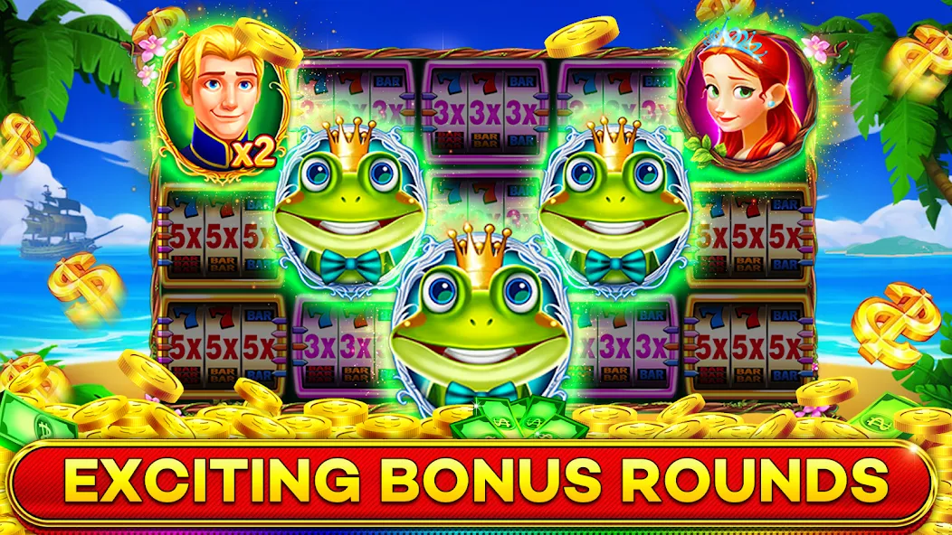 Jackpot Boom Casino Slot Games (Джекпот Бум Казино Игры на Слотмашинах)  [МОД Бесконечные монеты] Screenshot 5