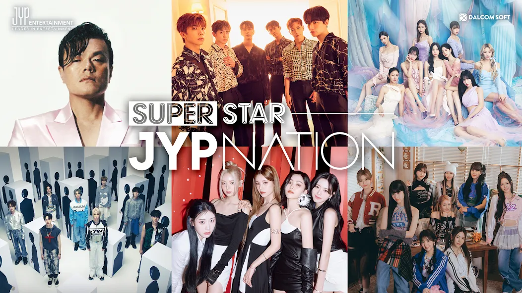 SUPERSTAR JYPNATION (УПЕРСТАР НЭЙШН)  [МОД Меню] Screenshot 1