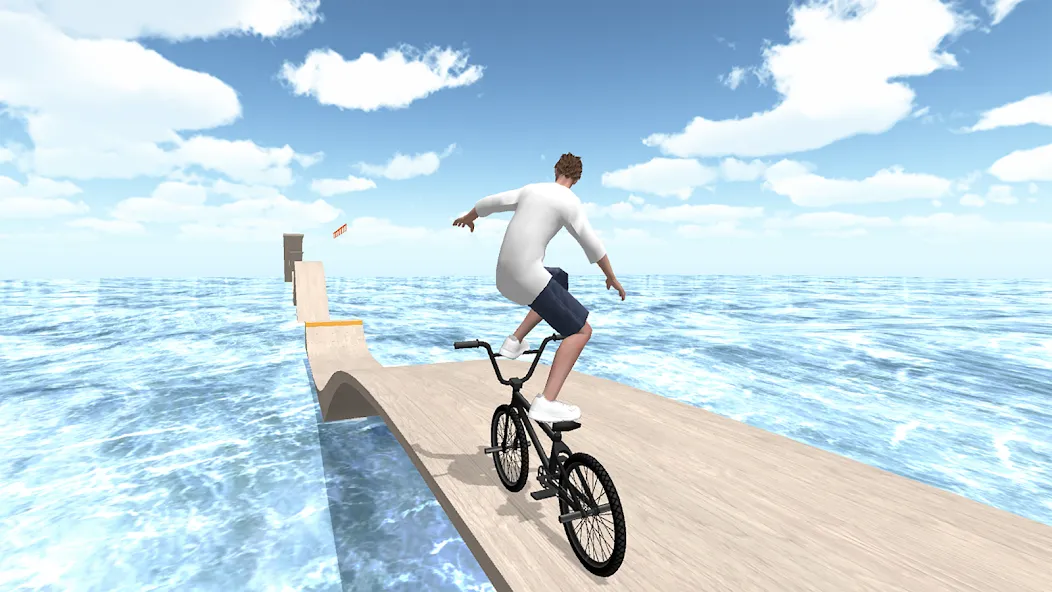 BMX Space (БМХ Спейс)  [МОД Бесконечные монеты] Screenshot 4