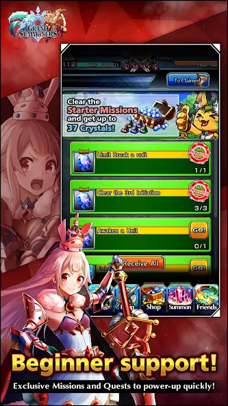 Grand Summoners - Anime RPG (Гранд Саммонерс)  [МОД Все открыто] Screenshot 5