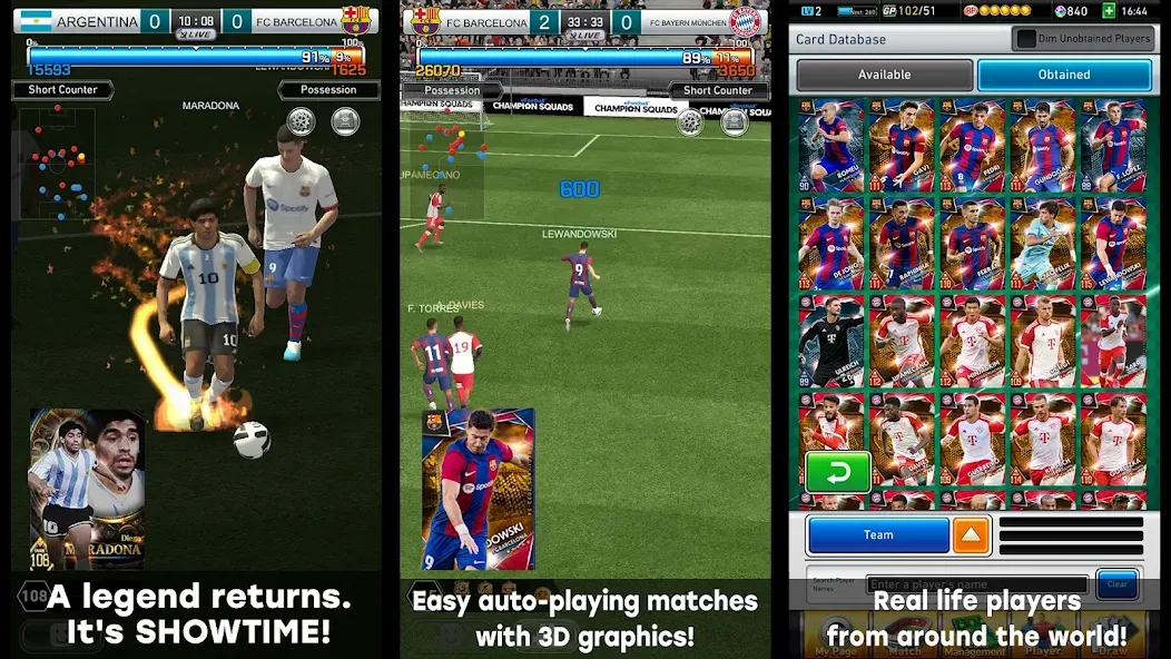 eFootball™  CHAMPION SQUADS (Игровой режим настоящего футбола  Чемпионские команды)  [МОД Unlimited Money] Screenshot 2