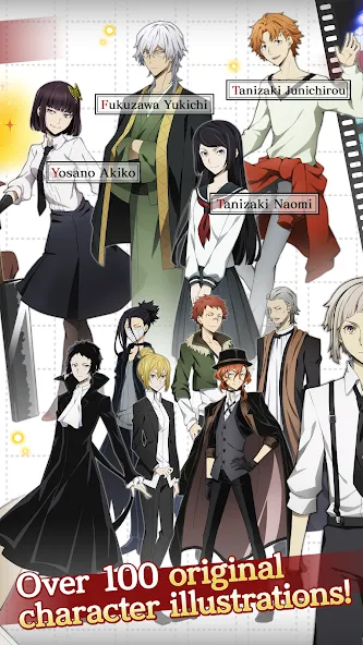 Bungo Stray Dogs: TotL (Бунго Бродячие псы)  [МОД Все открыто] Screenshot 3