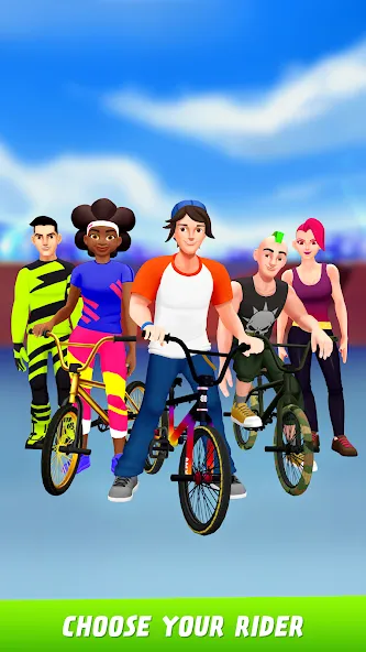 Max Air BMX (Макс Эйр БМХ)  [МОД Unlocked] Screenshot 5