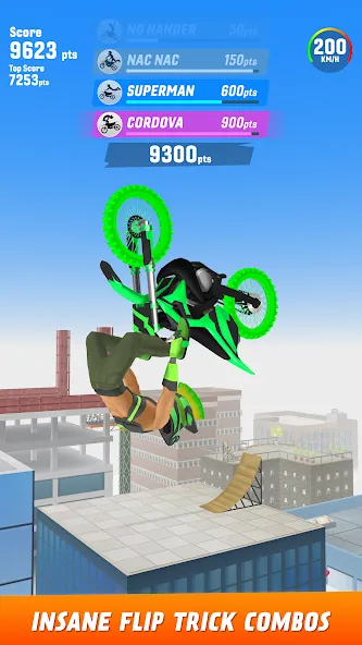 Max Air Motocross (Макс Эйр Мотокросс)  [МОД Menu] Screenshot 3