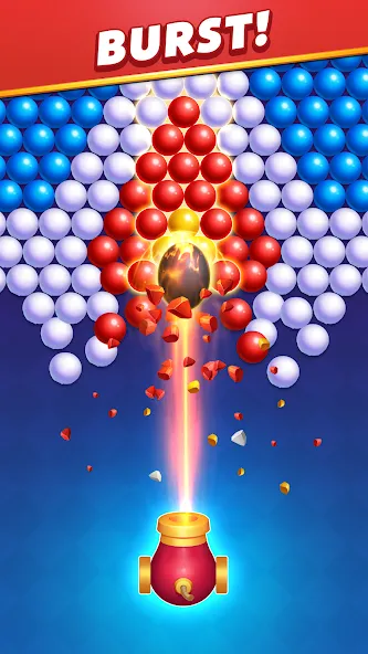 Bubble Shooter Royal Pop  [МОД Все открыто] Screenshot 3